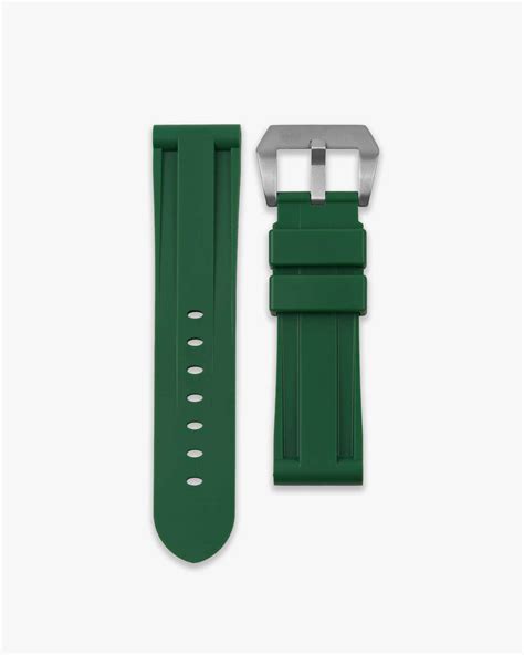 panerai green rubber|24mm Panerai accessories.